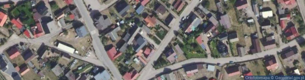 Zdjęcie satelitarne Kapliczka, Figura Świętych, Krzyż