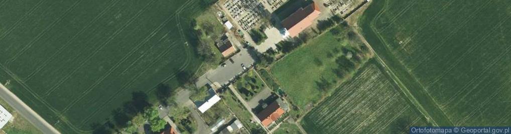 Zdjęcie satelitarne Kapliczka, Figura Świętych, Krzyż