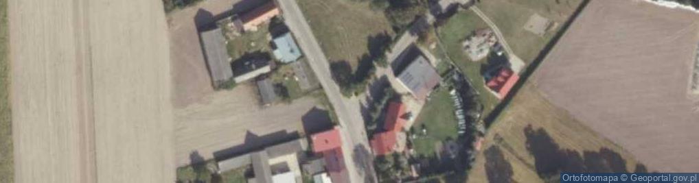 Zdjęcie satelitarne Kapliczka, Figura Świętych, Krzyż