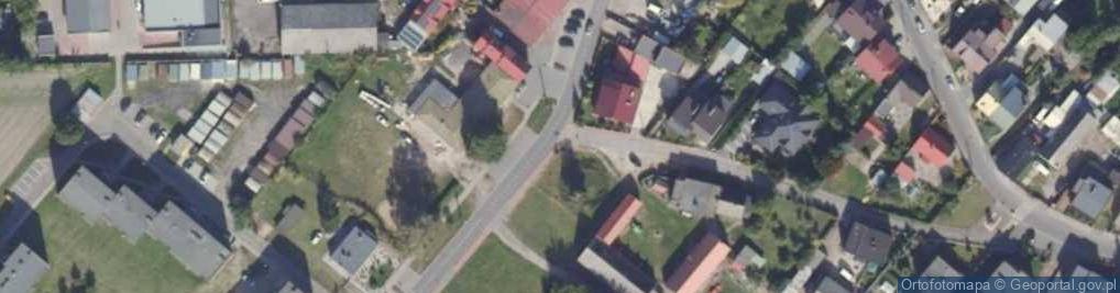 Zdjęcie satelitarne Kapliczka, Figura Świętych, Krzyż