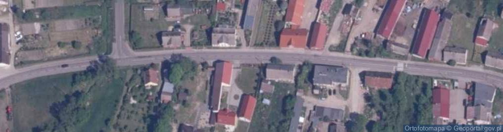 Zdjęcie satelitarne Kapliczka, Figura Świętych, Krzyż