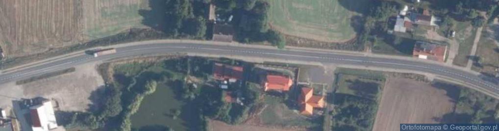 Zdjęcie satelitarne Kapliczka, Figura Świętych, Krzyż