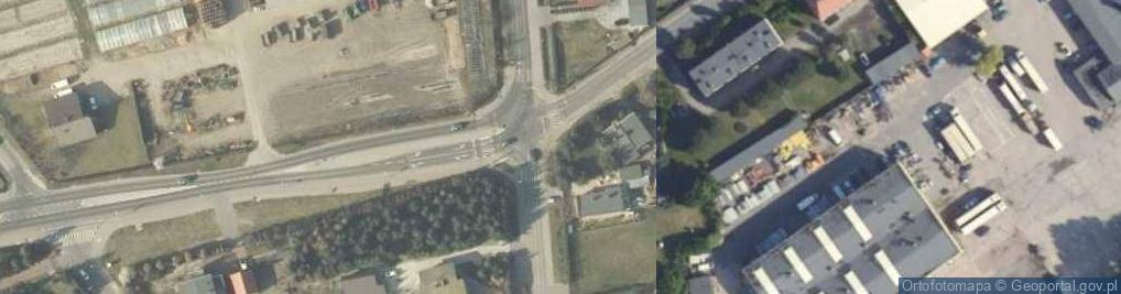 Zdjęcie satelitarne Kapliczka, Figura Świętych, Krzyż