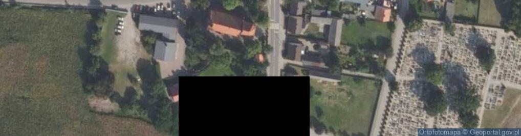 Zdjęcie satelitarne Kapliczka, Figura Świętych, Krzyż