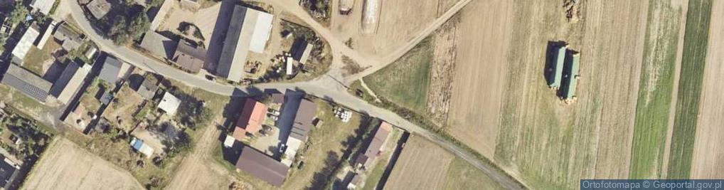 Zdjęcie satelitarne Kapliczka, Figura Świętych, Krzyż