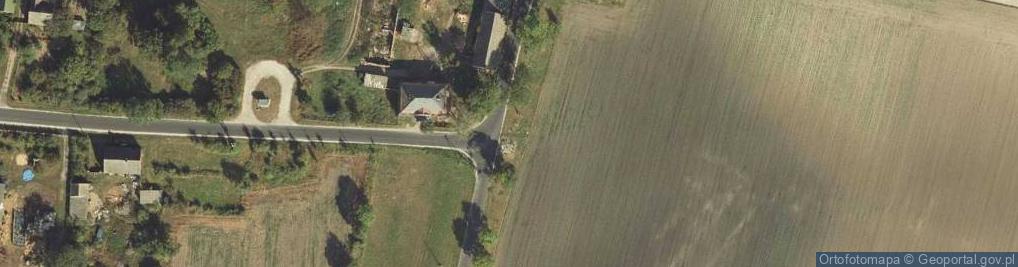 Zdjęcie satelitarne Kapliczka, Figura Świętych, Krzyż
