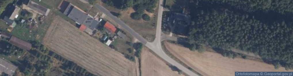 Zdjęcie satelitarne Kapliczka, Figura Świętych, Krzyż