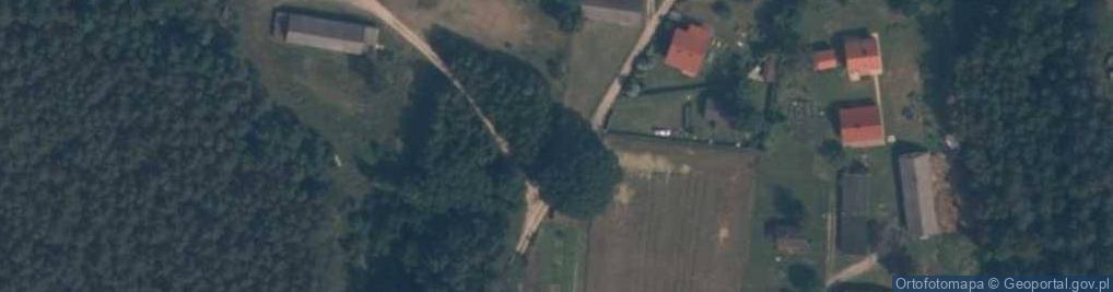 Zdjęcie satelitarne Kapliczka, Figura Świętych, Krzyż