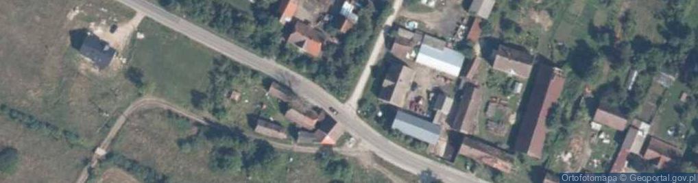 Zdjęcie satelitarne Kapliczka, Figura Świętych, Krzyż