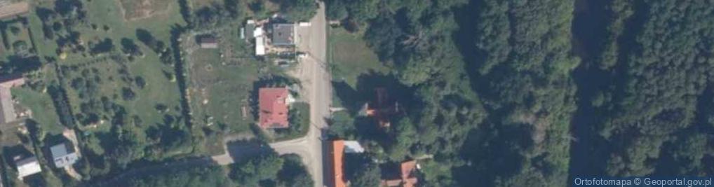 Zdjęcie satelitarne Kapliczka, Figura Świętych, Krzyż