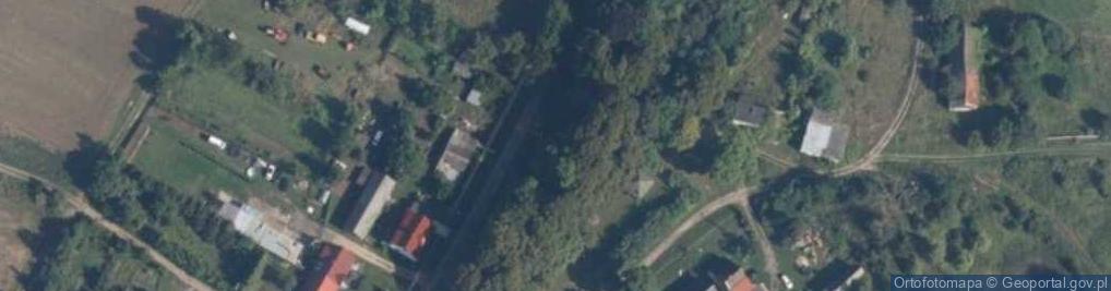 Zdjęcie satelitarne Kapliczka, Figura Świętych, Krzyż