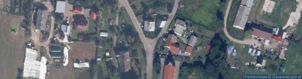 Zdjęcie satelitarne Kapliczka, Figura Świętych, Krzyż
