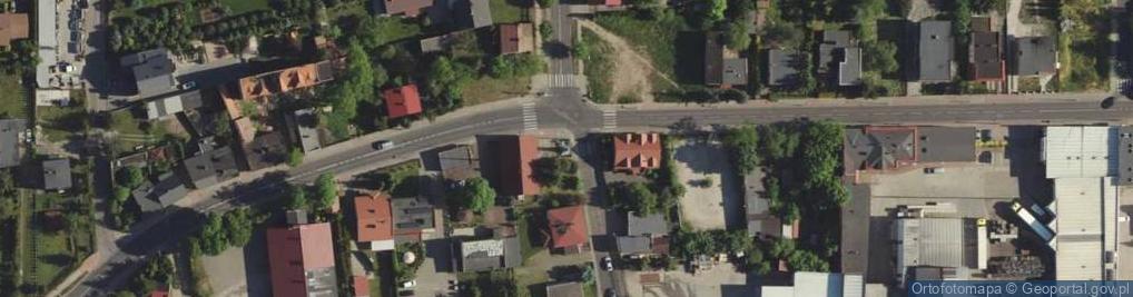 Zdjęcie satelitarne Kapliczka, Figura Świętych, Krzyż