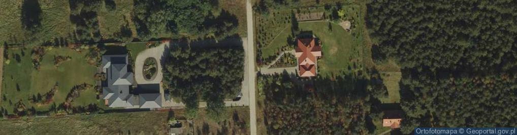 Zdjęcie satelitarne Kapliczka, Figura Świętych, Krzyż