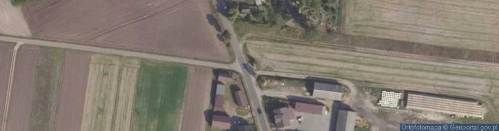 Zdjęcie satelitarne Kapliczka, Figura Świętych, Krzyż