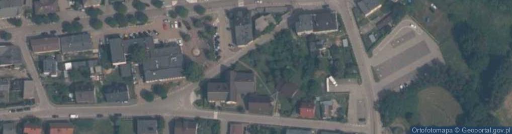 Zdjęcie satelitarne Kapliczka, Figura Świętych, Krzyż