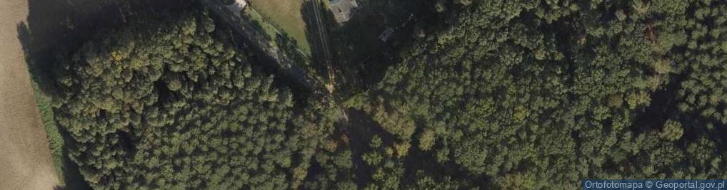 Zdjęcie satelitarne Kapliczka, Figura Świętych, Krzyż
