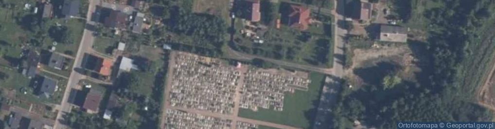 Zdjęcie satelitarne Kapliczka, Figura Świętych, Krzyż