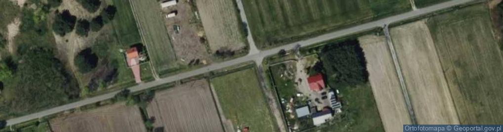 Zdjęcie satelitarne Kapliczka, Figura Świętych, Krzyż