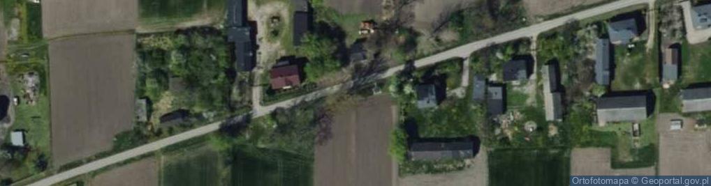 Zdjęcie satelitarne Kapliczka, Figura Świętych, Krzyż