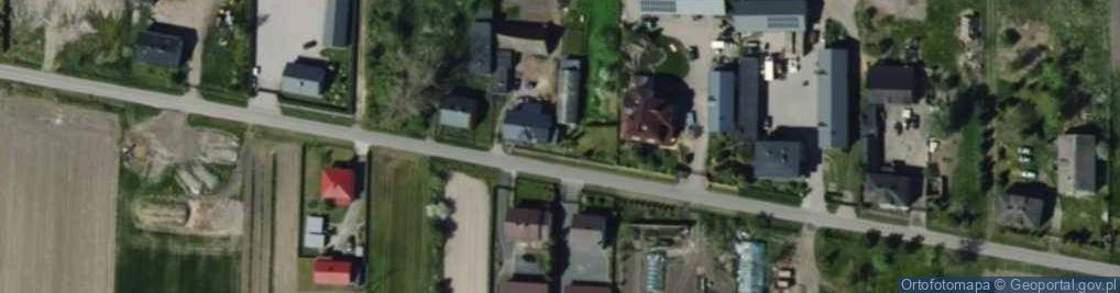 Zdjęcie satelitarne Kapliczka, Figura Świętych, Krzyż