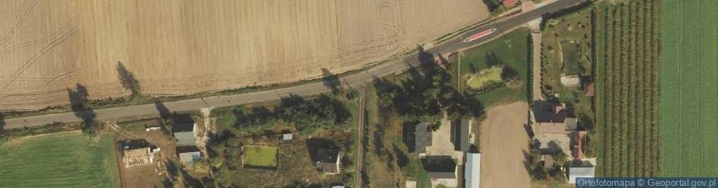 Zdjęcie satelitarne Kapliczka, Figura Świętych, Krzyż