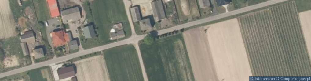 Zdjęcie satelitarne Kapliczka, Figura Świętych, Krzyż