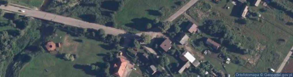 Zdjęcie satelitarne Kapliczka, Figura Świętych, Krzyż