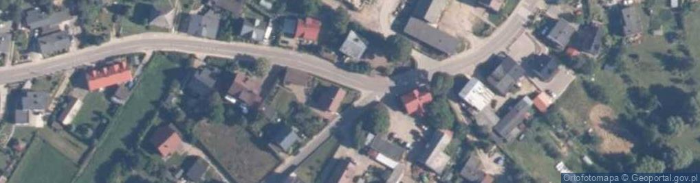 Zdjęcie satelitarne Kapliczka, Figura Świętych, Krzyż