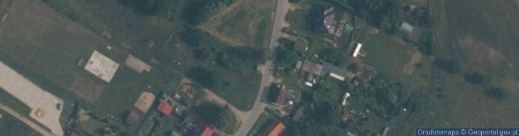 Zdjęcie satelitarne Kapliczka, Figura Świętych, Krzyż