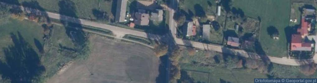 Zdjęcie satelitarne Kapliczka, Figura Świętych, Krzyż