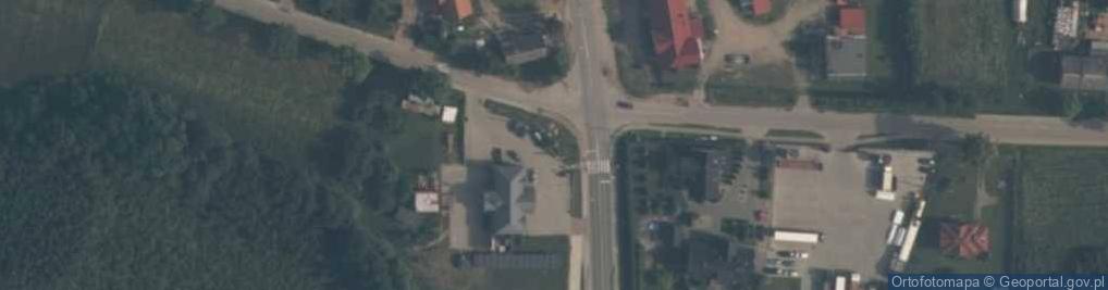 Zdjęcie satelitarne Kapliczka, Figura Świętych, Krzyż