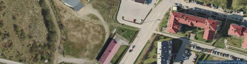 Zdjęcie satelitarne Kapliczka, Figura Świętych, Krzyż