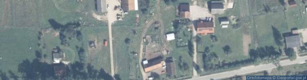 Zdjęcie satelitarne Kapliczka, Figura Świętych, Krzyż