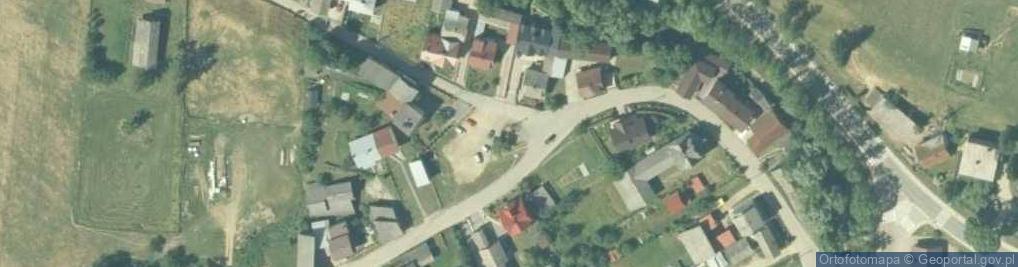 Zdjęcie satelitarne Kapliczka, Figura Świętych, Krzyż