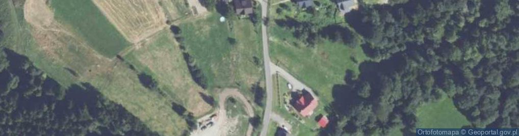 Zdjęcie satelitarne Kapliczka, Figura Świętych, Krzyż