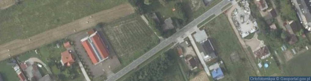 Zdjęcie satelitarne Kapliczka, Figura Świętych, Krzyż