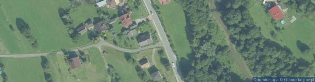 Zdjęcie satelitarne Kapliczka, Figura Świętych, Krzyż