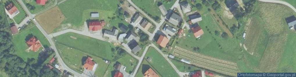 Zdjęcie satelitarne Kapliczka, Figura Świętych, Krzyż