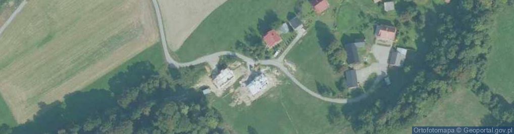 Zdjęcie satelitarne Kapliczka, Figura Świętych, Krzyż