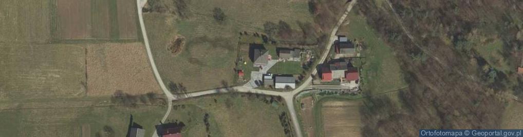 Zdjęcie satelitarne Kapliczka, Figura Świętych, Krzyż