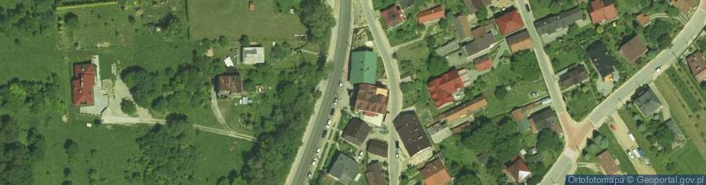 Zdjęcie satelitarne Kapliczka, Figura Świętych, Krzyż
