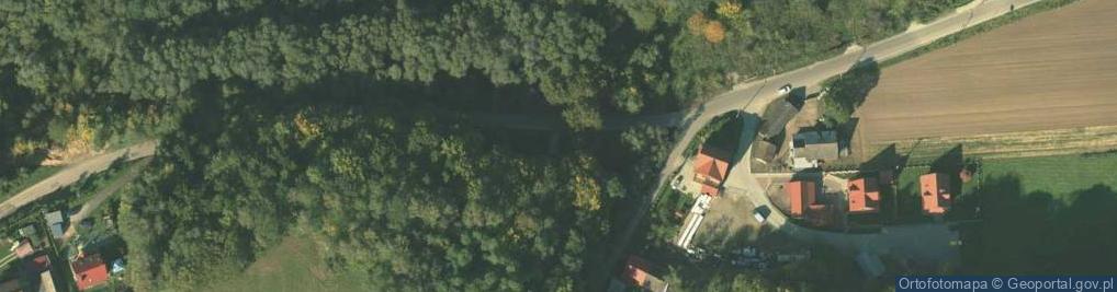 Zdjęcie satelitarne Kapliczka, Figura Świętych, Krzyż