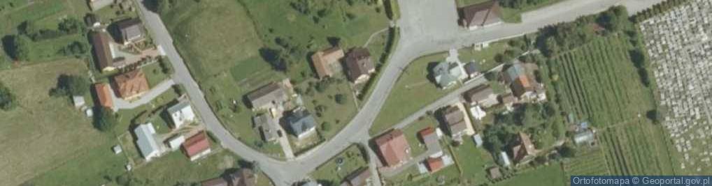 Zdjęcie satelitarne Kapliczka, Figura Świętych, Krzyż