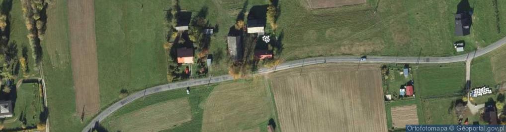 Zdjęcie satelitarne Kapliczka, Figura Świętych, Krzyż