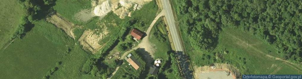 Zdjęcie satelitarne Kapliczka, Figura Świętych, Krzyż