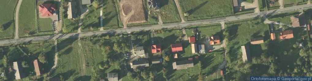 Zdjęcie satelitarne Kapliczka, Figura Świętych, Krzyż