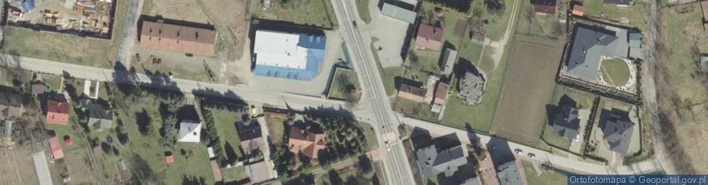 Zdjęcie satelitarne Kapliczka, Figura Świętych, Krzyż
