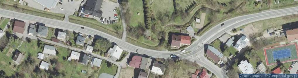 Zdjęcie satelitarne Kapliczka, Figura Świętych, Krzyż