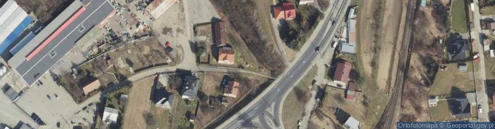Zdjęcie satelitarne Kapliczka, Figura Świętych, Krzyż